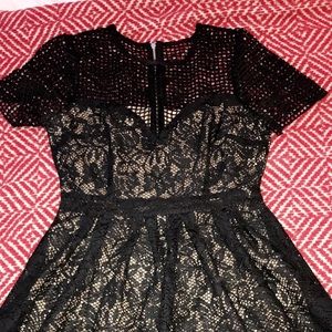 Black Lace Dress